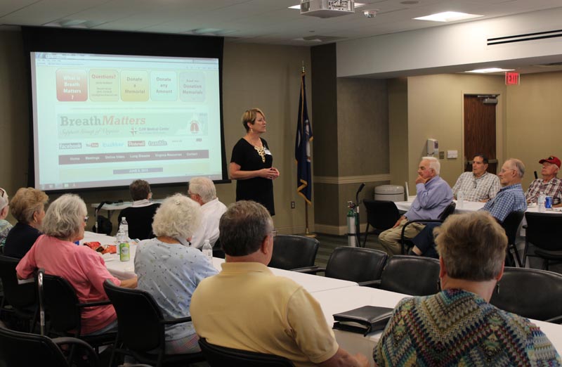Joan Shifflett - Breathmatters Meeting Richmond VA June 2015