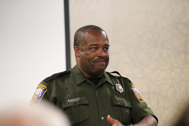 Officer Tim Lamb Chesterfield Virginia Breathmatters Meeting