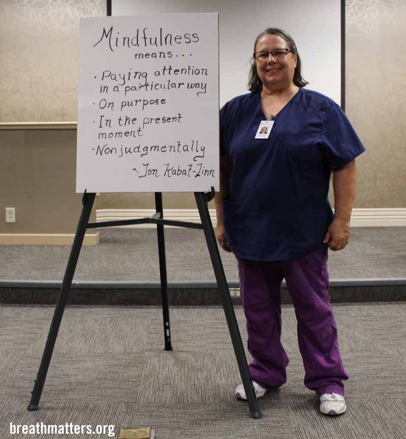 Sarah Hopkins - Mindfulness - Breathmatters Lecture