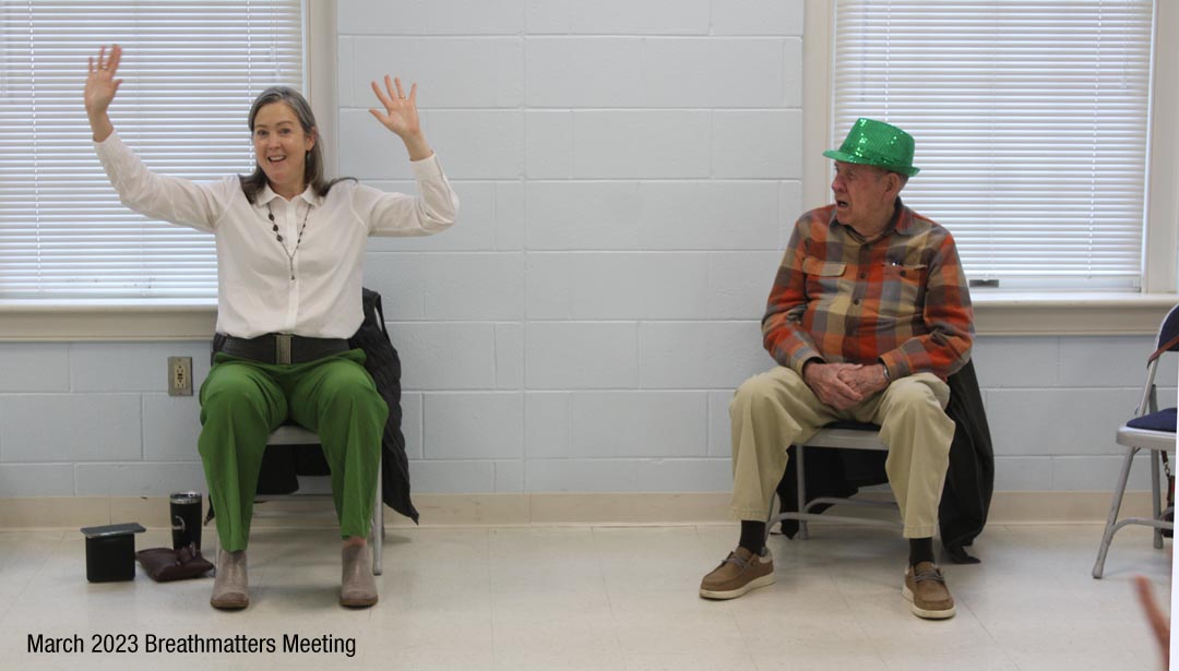 March Meeting Breathmatters with heather Umberger